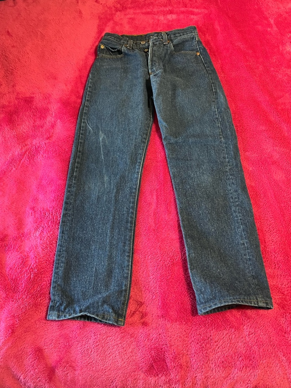 Levi’s 501 Classic 13 inch flat waist measurement 26 inch inseam